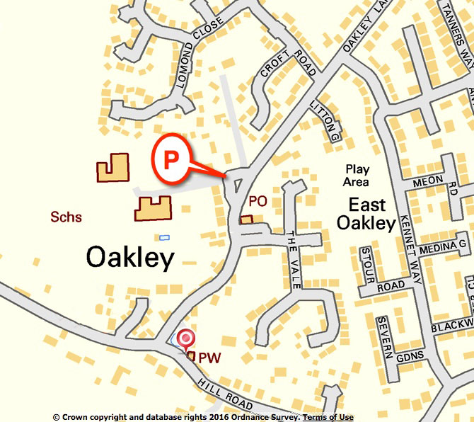 OakleyP Map